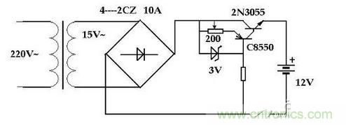 經(jīng)典的汽車(chē)電瓶充電電路設(shè)計(jì)