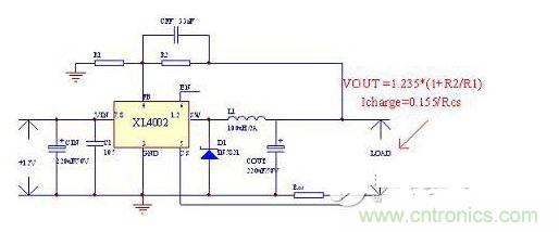 ［4］ XLSEMI設(shè)計單片車充IC XL4002示意圖