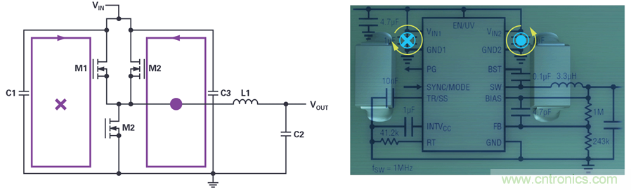 是否可以將低EMI電源安裝到擁擠的電路板上？