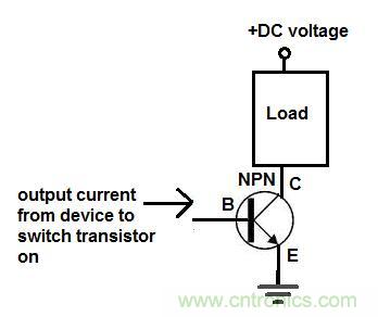 如何使晶體管在電路中充當一個開關