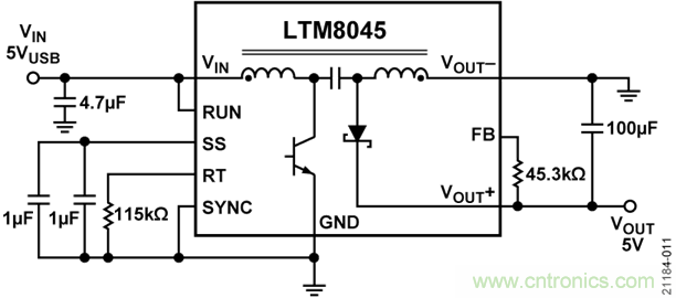 USB供電、915MHz ISM無(wú)線電頻段、具有過(guò)溫管理功能的1W功率放大器