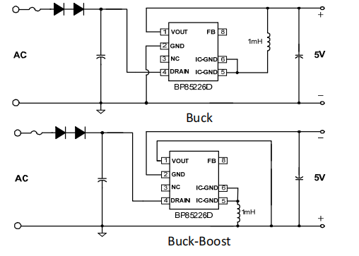 Buck與Buck-Boost在小家電輔助電源中的應用